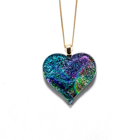 Galactic Heart Necklace