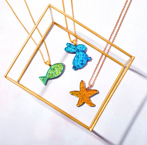 Goldfish Pendant Necklace